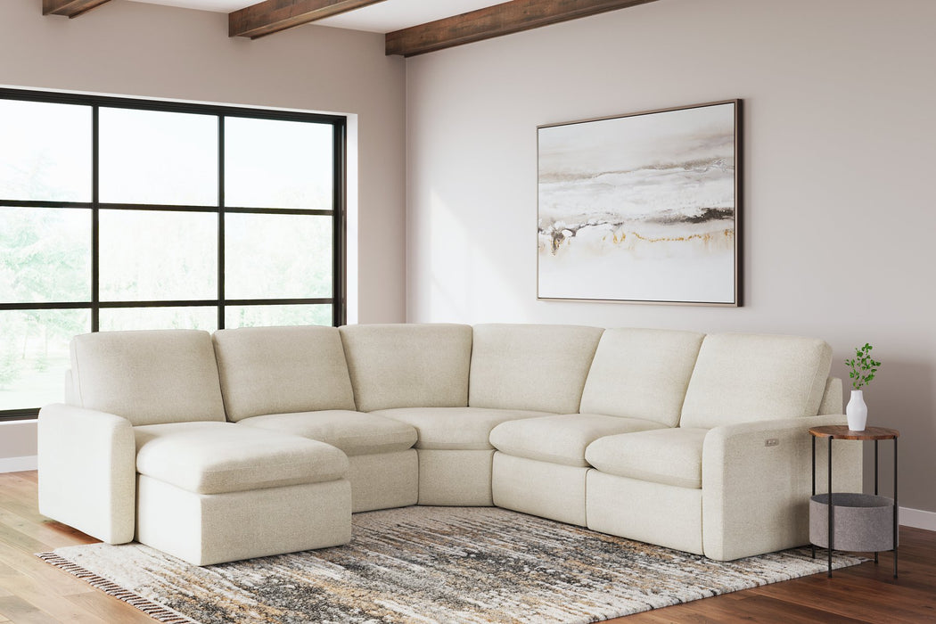 Hartsdale 5-Piece Left Arm Facing Reclining Sectional with Chaise