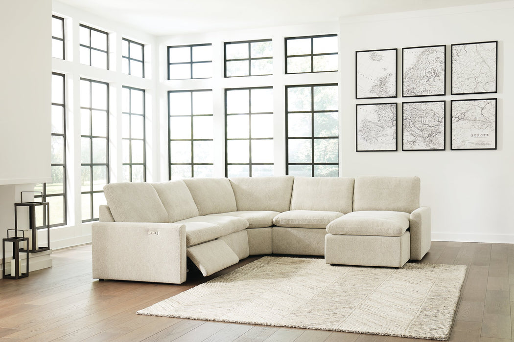 Hartsdale 5-Piece Right Arm Facing Reclining Sectional with Chaise