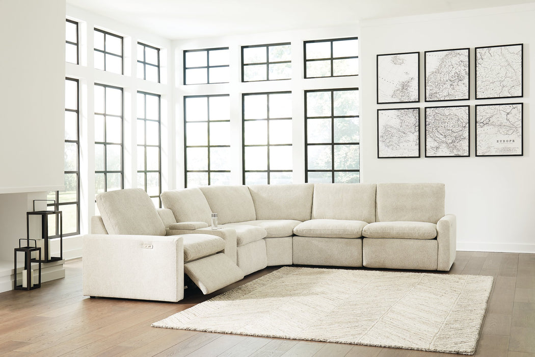 Hartsdale 6-Piece Reclining Sectional with Console