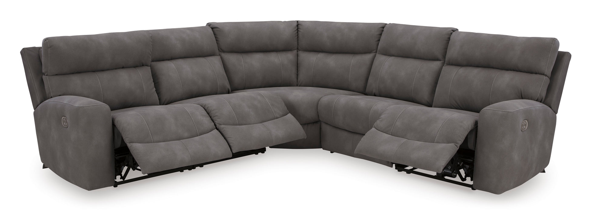 Next-Gen DuraPella 5-Piece Power Reclining Sectional