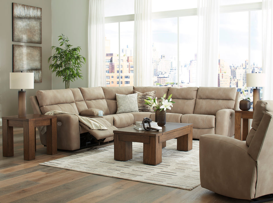Next-Gen DuraPella 5-Piece Power Reclining Sectional