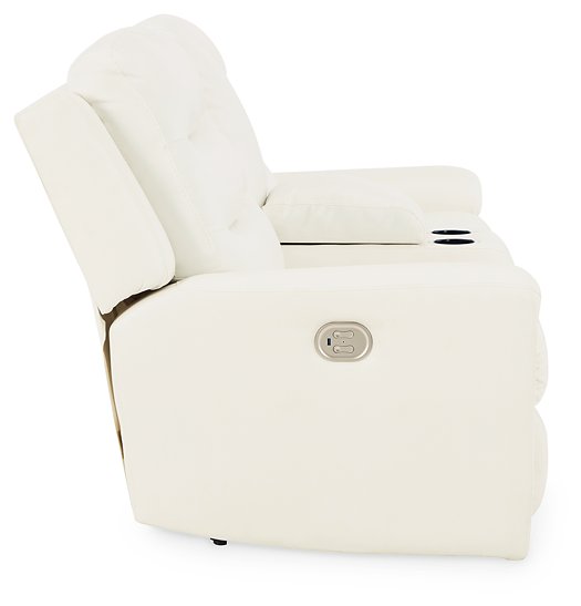 Warlin Power Reclining Loveseat with Console