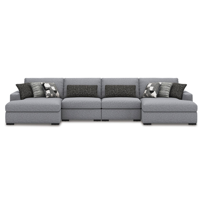 Bealton 4 Piece Sectional Double Chaise