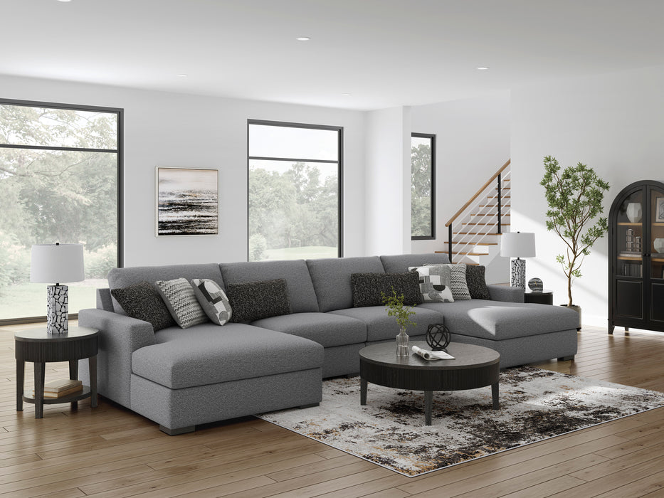 Bealton 4 Piece Sectional Double Chaise