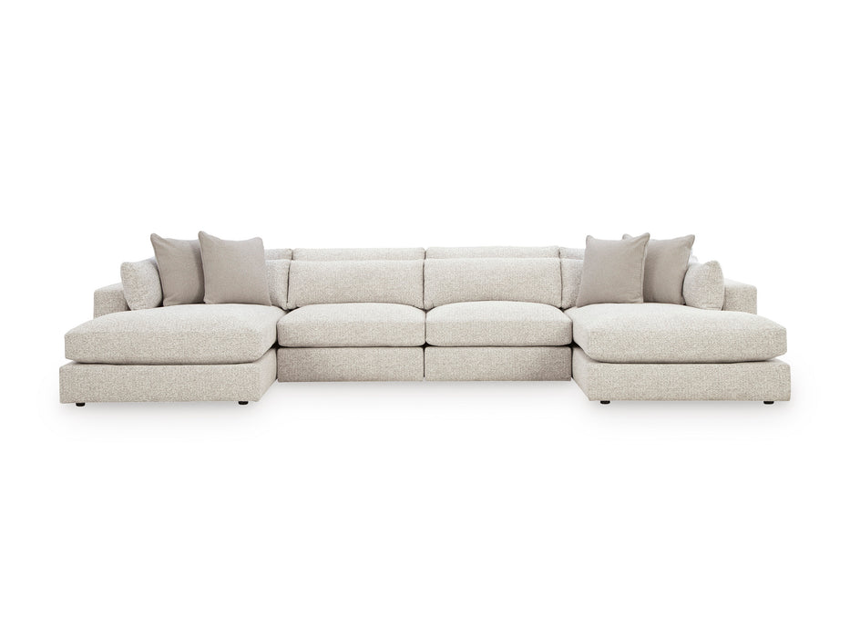 Ashbourne Estate 4 Piece Sectional w/Double Chaise