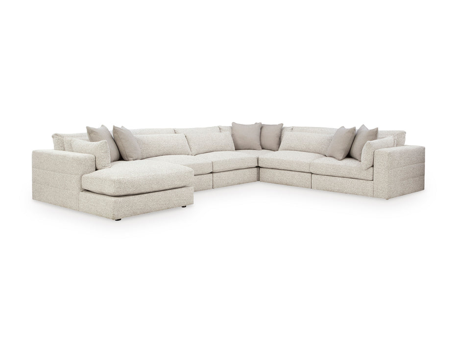 Ashbourne Estate 6 Piece Sectional with Chaise