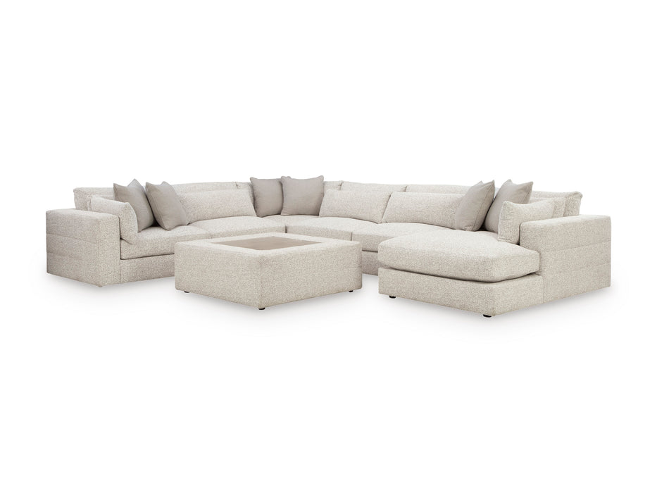 Ashbourne Estate 6 Piece Sectional with Chaise