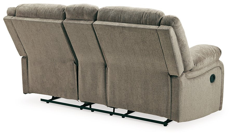 Draycoll Reclining Loveseat with Console