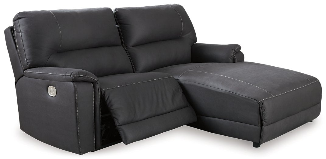 Henefer 2-Piece Power Reclining Sectional with Chaise