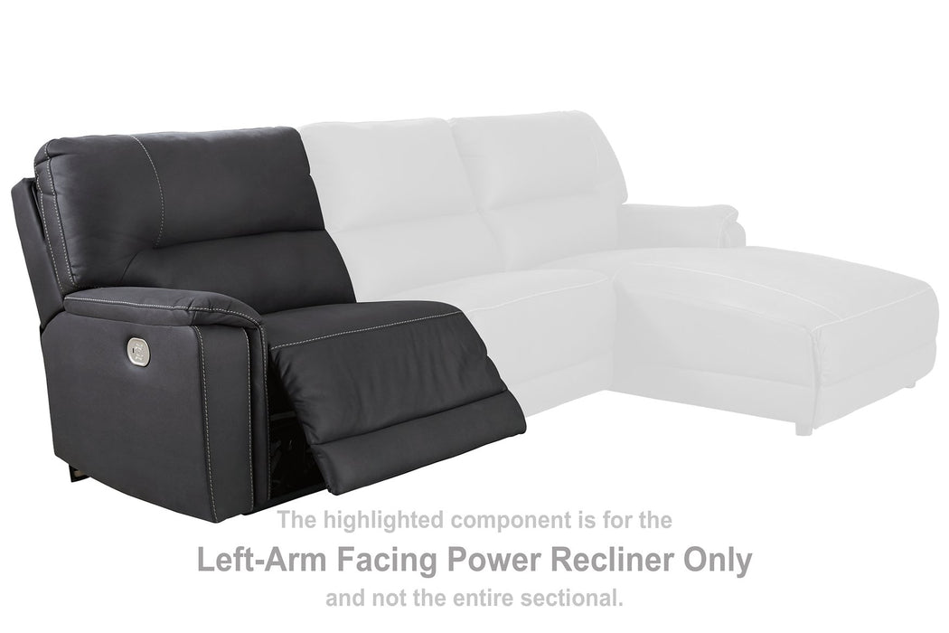 Henefer 3-Piece Power Reclining Sectional with Chaise