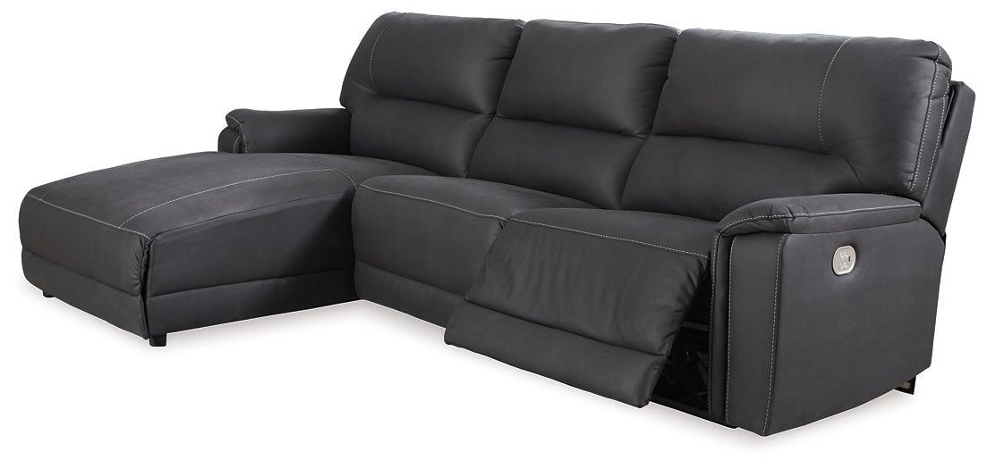 Henefer 3-Piece Power Reclining Sectional with Chaise