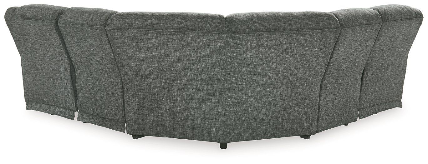 Goalie 5-Piece Reclining Sectional