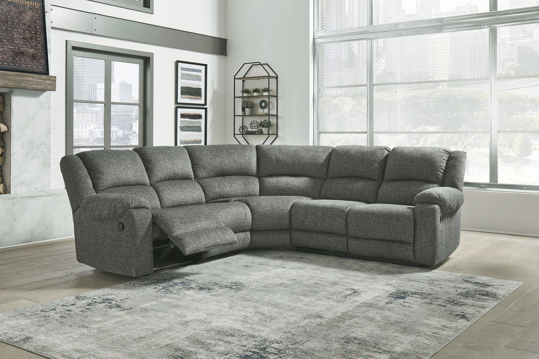 Goalie 5-Piece Reclining Sectional