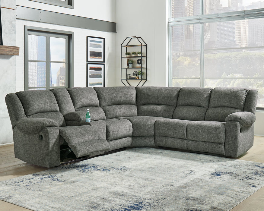 Goalie 6-Piece Reclining Sectional