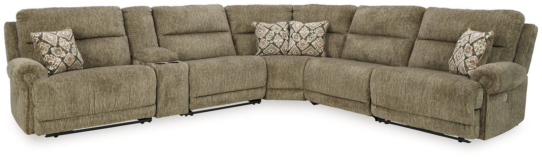 Lubec 6-Piece Power Reclining Sectional