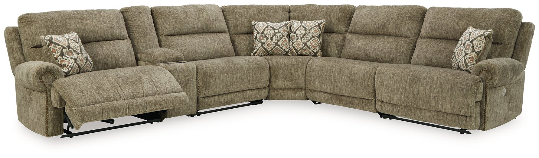 Lubec 6-Piece Power Reclining Sectional