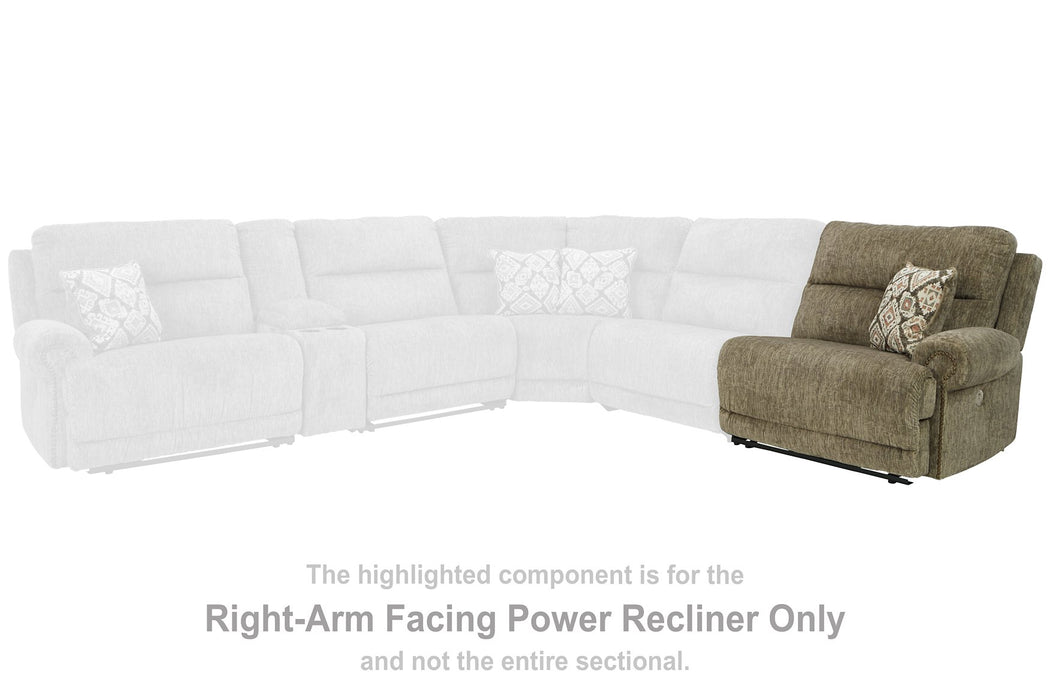 Lubec 6-Piece Power Reclining Sectional