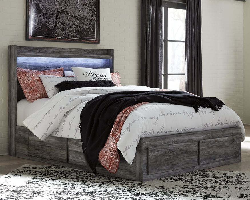 Baystorm Bed with 4 Storage Drawers