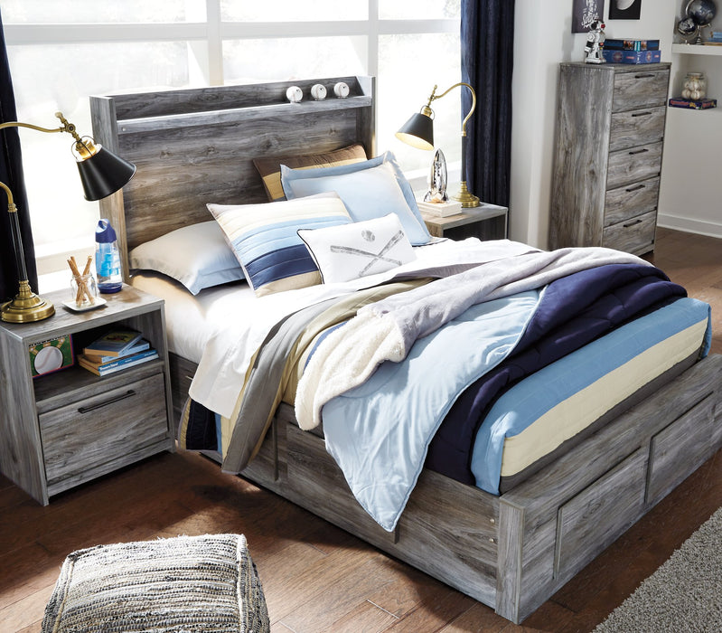 Baystorm Bed with 6 Storage Drawers