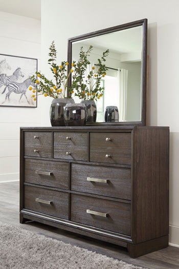 Brueban Dresser and Mirror