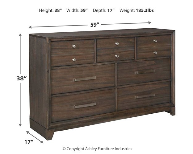 Brueban Dresser and Mirror