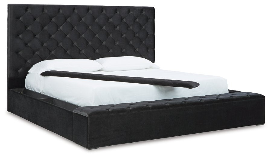 Lindenfield Upholstered Bed with Storage