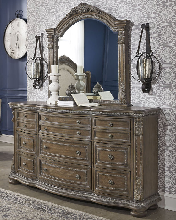 Charmond Dresser and Mirror