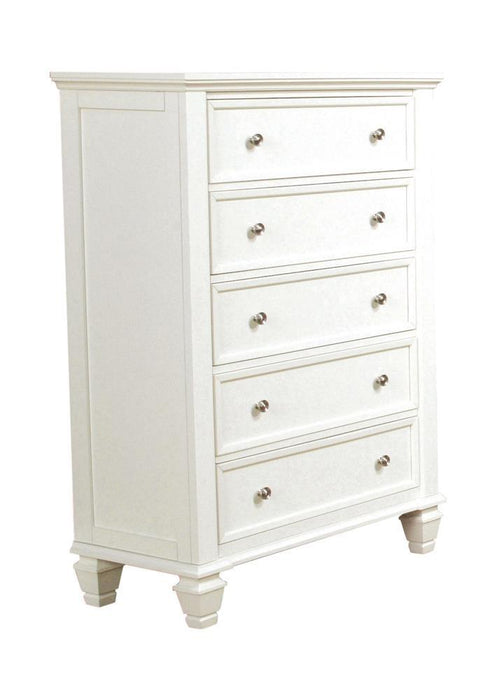 Sandy Beach Five Drawer Chest