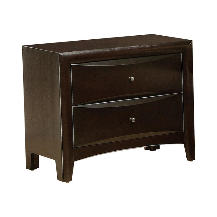 Phoenix Cappuccino Nightstand