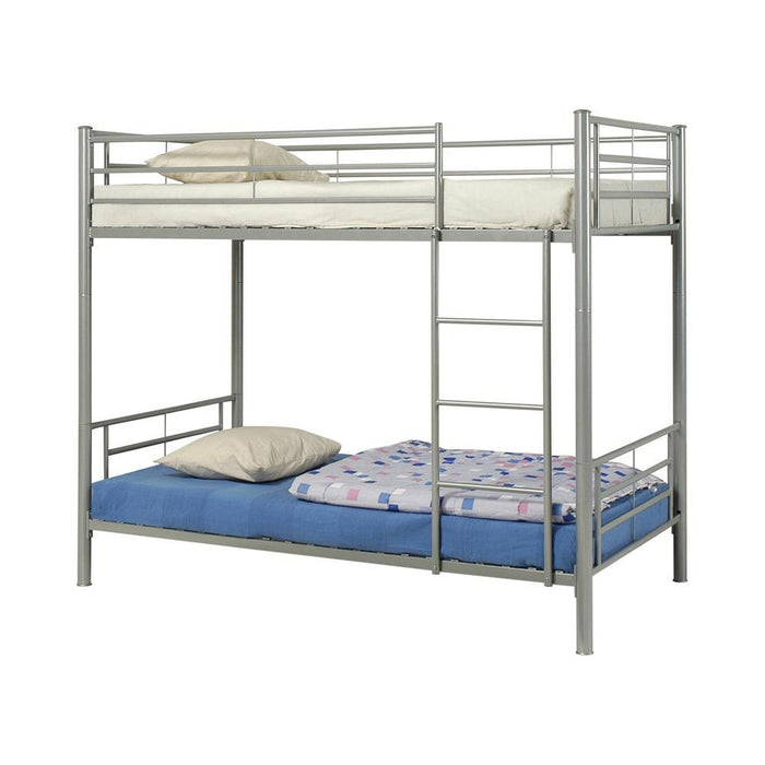 Denley Metal Twin over Twin Bunk Bed