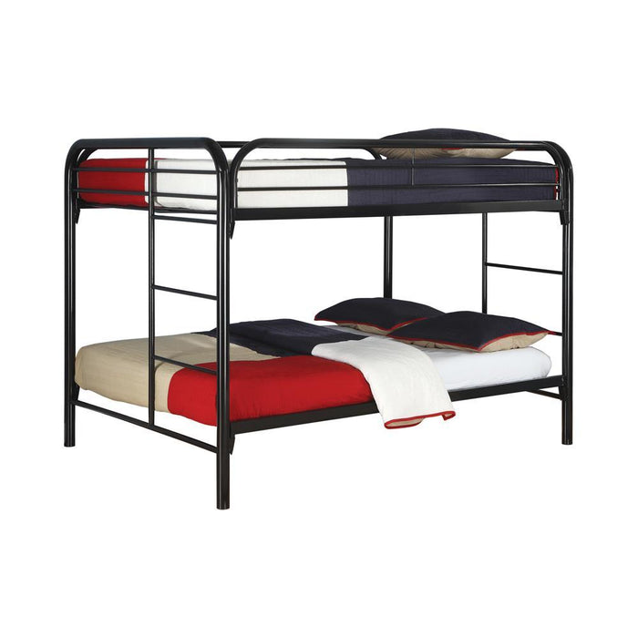 Fordham Black Full Over Full Bunk Bed