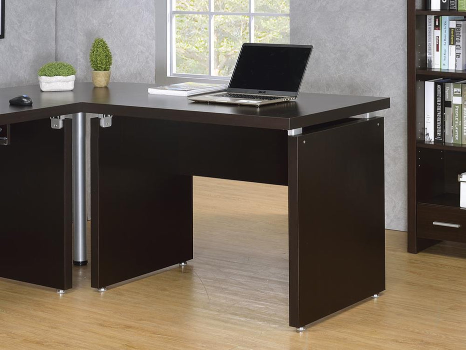 Skylar Contemporary Cappuccino Desk