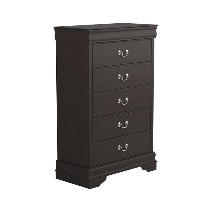 Louis Philippe Five Drawer Chest