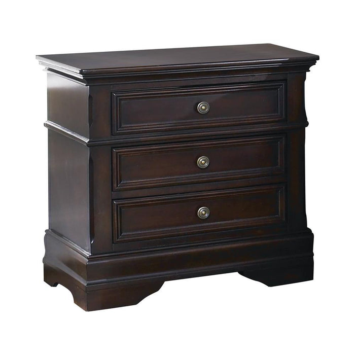 Cambridge Three Drawer Nightstand