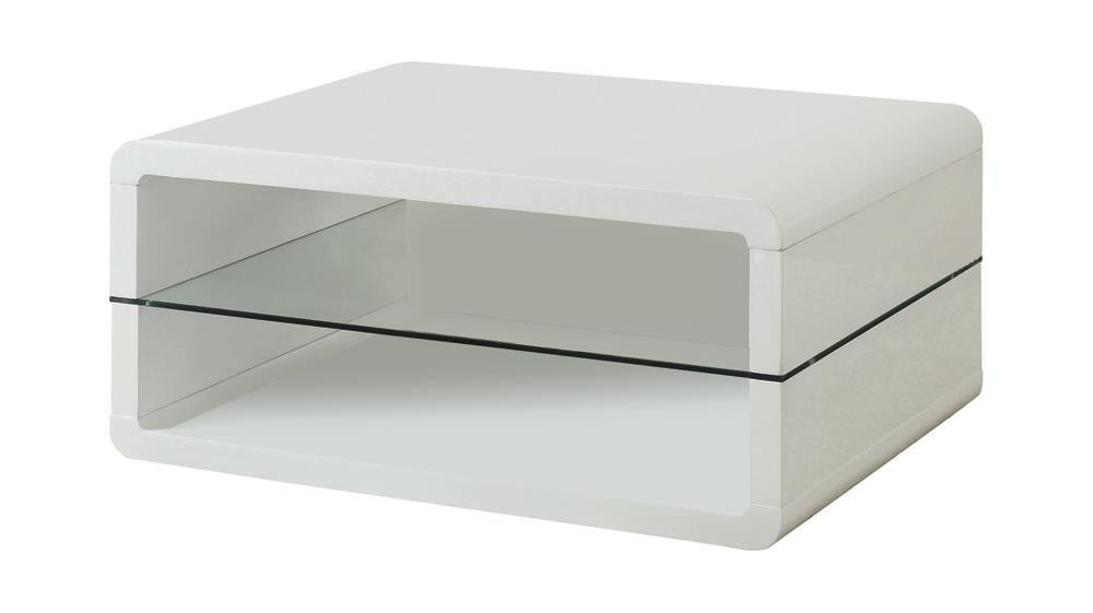 Modern White Coffee Table