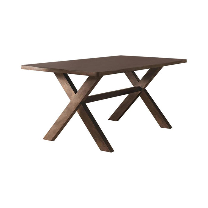 Alston Rustic Knotty Nutmeg Dining Table