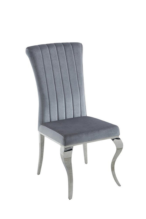 Hollywood Glam Chrome Dining Chair