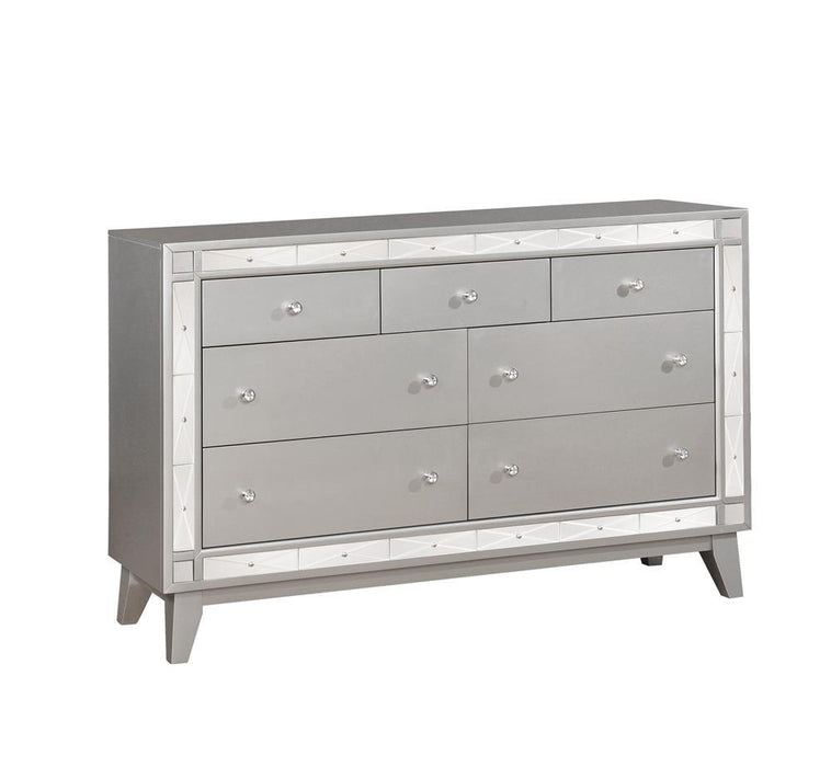 Leighton Contemporary Seven Drawer Dresser