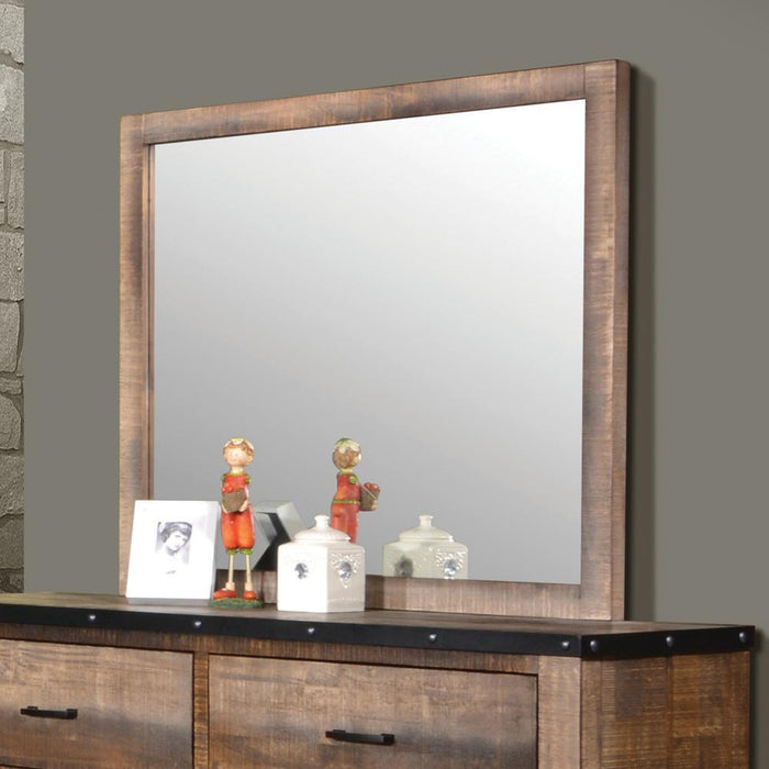 Sembene Antique, Multi Colored Mirror