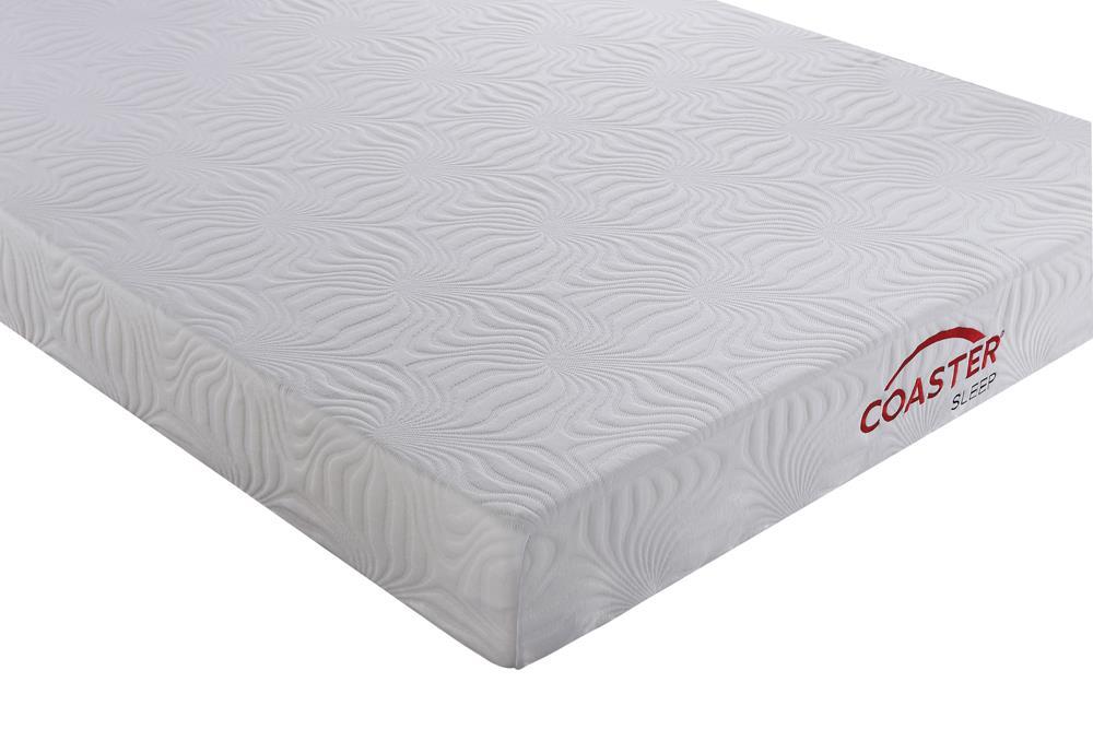 Keegan White 8 Inch Full Memory Foam Mattress