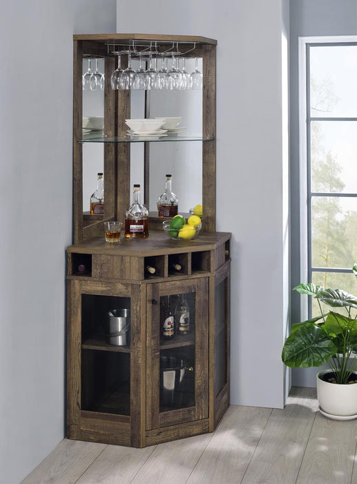 G182303 Corner Bar Cabinet