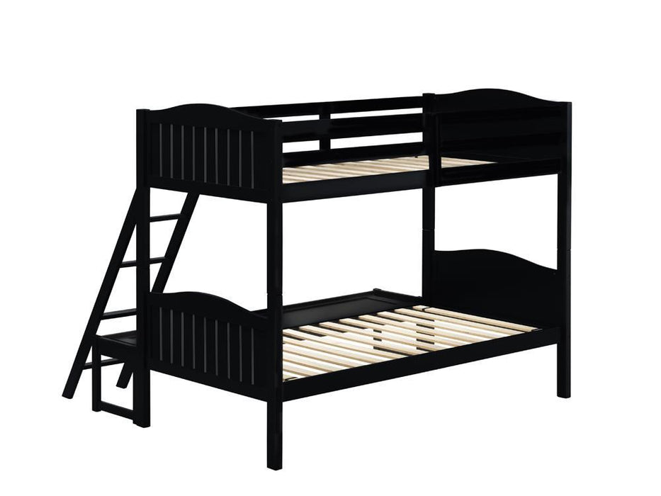 405054BLK TWIN/FULL BUNK BED