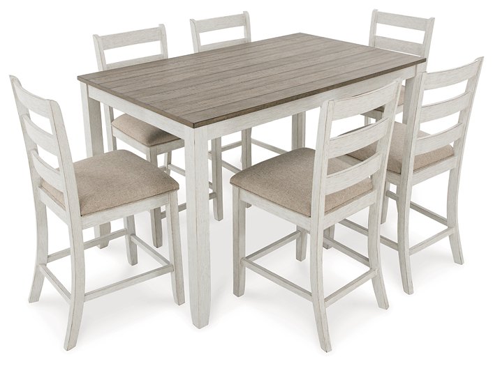 Skempton Counter Height Dining Table and Bar Stools (Set of 7)