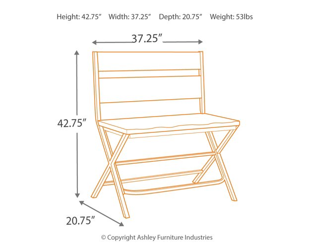 Kavara Counter Height Double Bar Stool