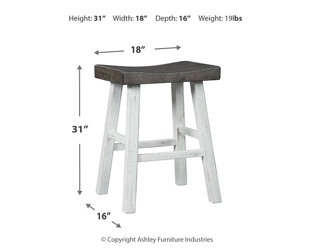 Glosco Pub Height Bar Stool