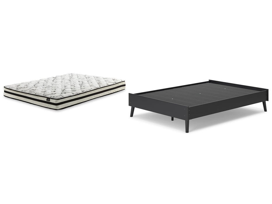 Charlang Bed and Mattress Set