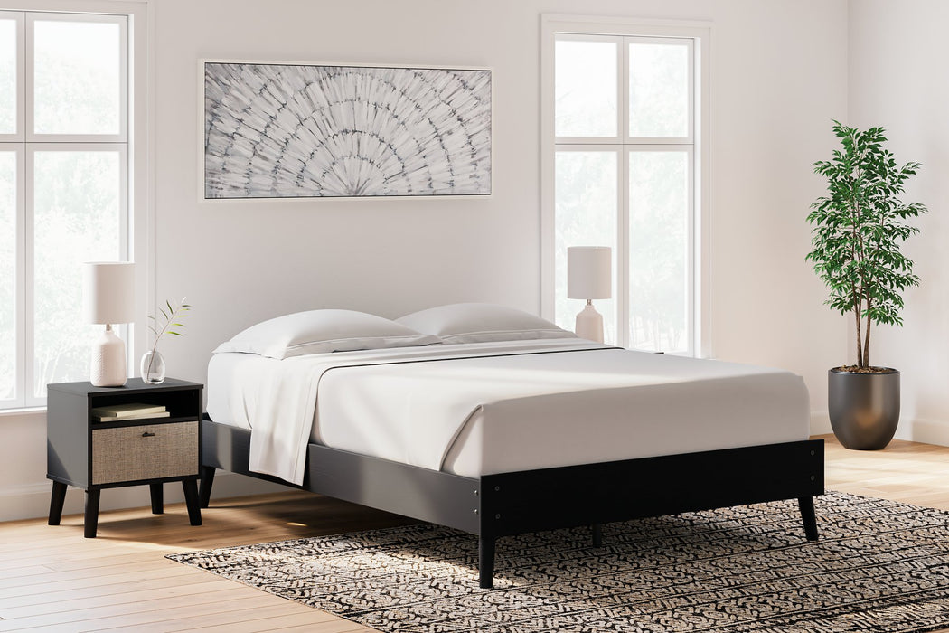 Charlang Panel Bed with 2 Extensions