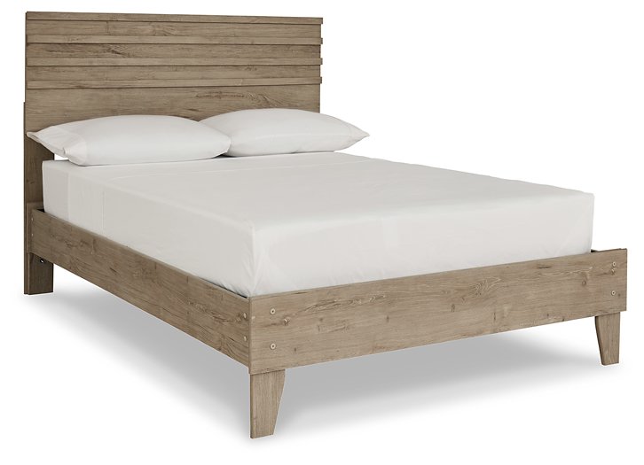 Oliah Panel Bed