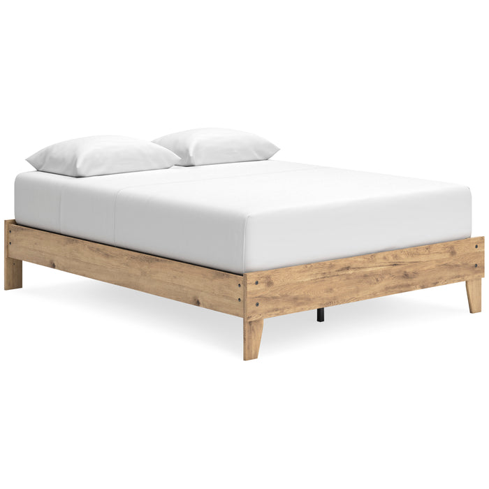 Larstin Bed and Mattress Set