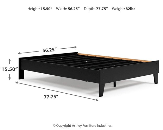 Finch Bed and Mattress Set